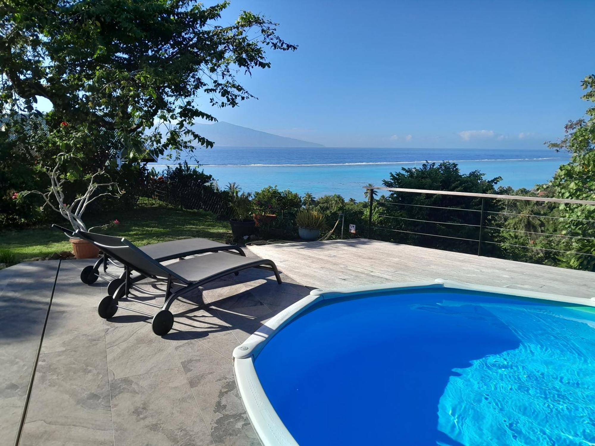 Villa Blue Horizon Moorea Teavaro Exterior photo