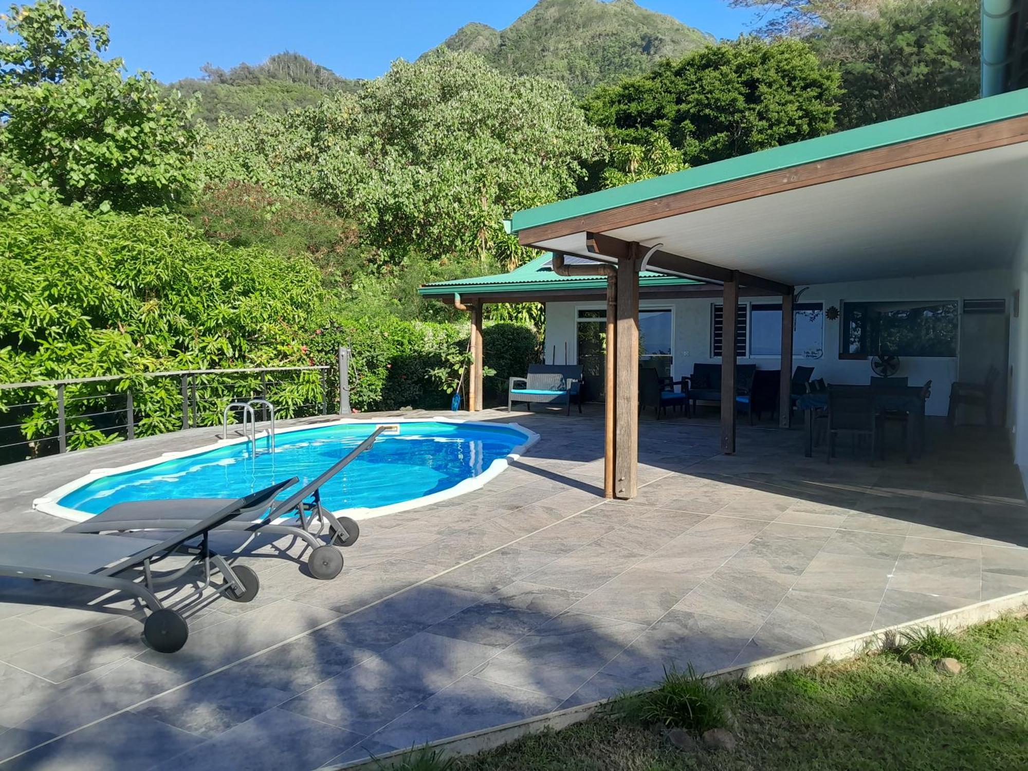 Villa Blue Horizon Moorea Teavaro Exterior photo